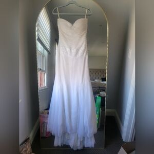 Very Wang Wedding Dress Size 8